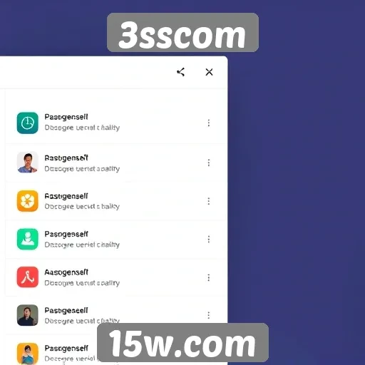 Mudanças recentes na interface do 3sscom